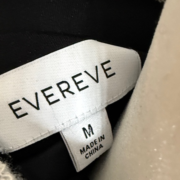 Evereve Black Blazer with Gray Hood - Picture 2 of 7
